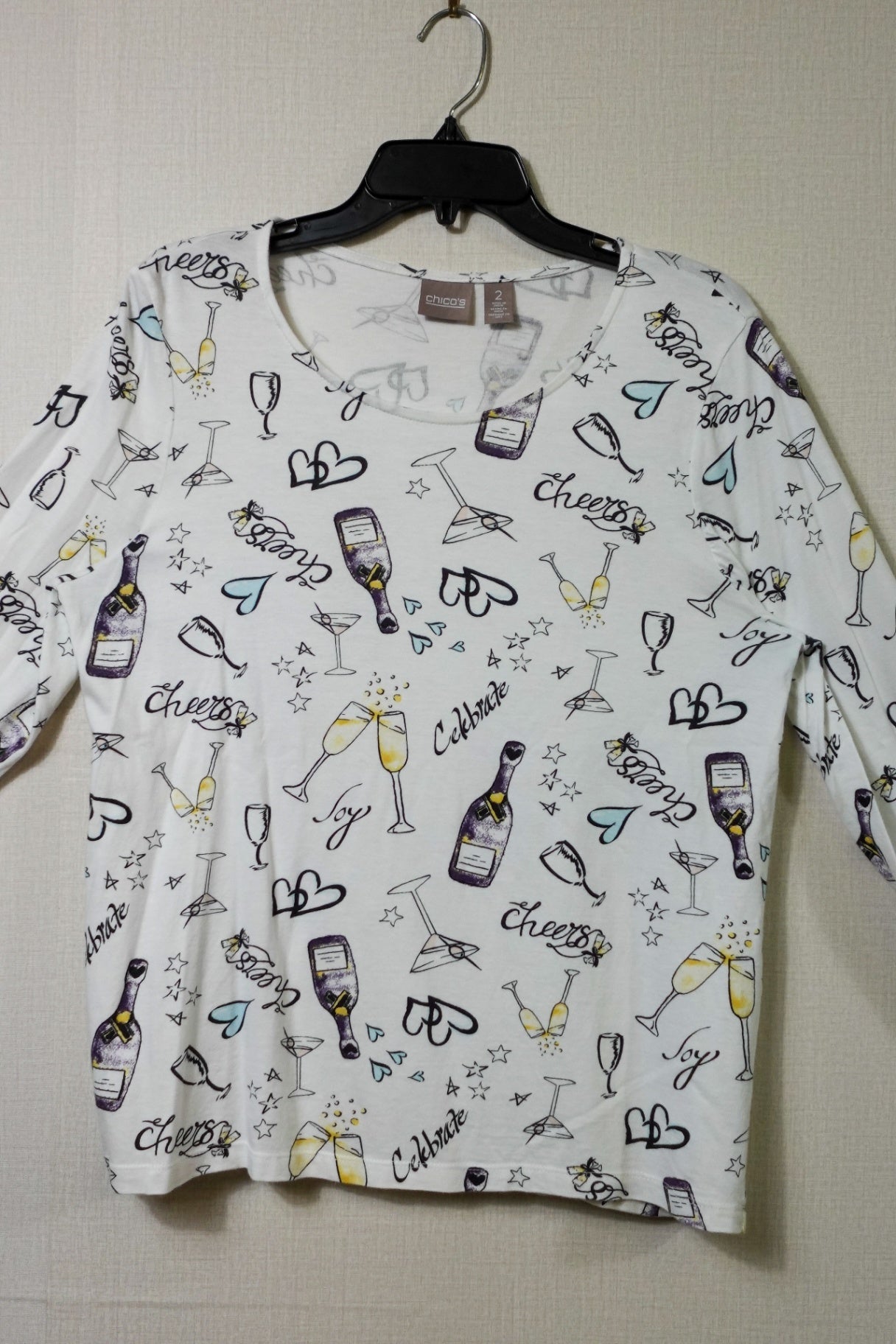 Chico's, Long Sleeves Top, Size 12/14 (Chico's 2)