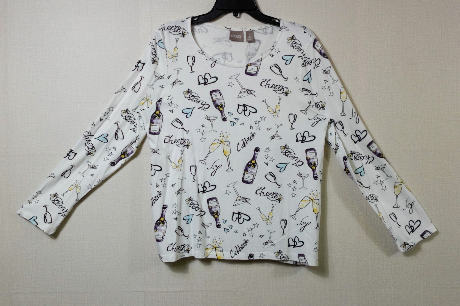Chico's, Long Sleeves Top, Size 12/14 (Chico's 2)