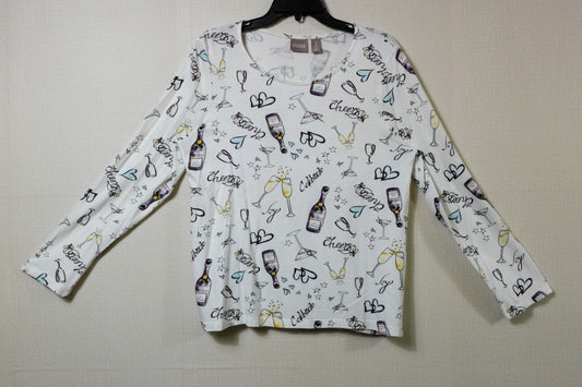 Chico's, Long Sleeves Top, Size 12/14 (Chico's 2)