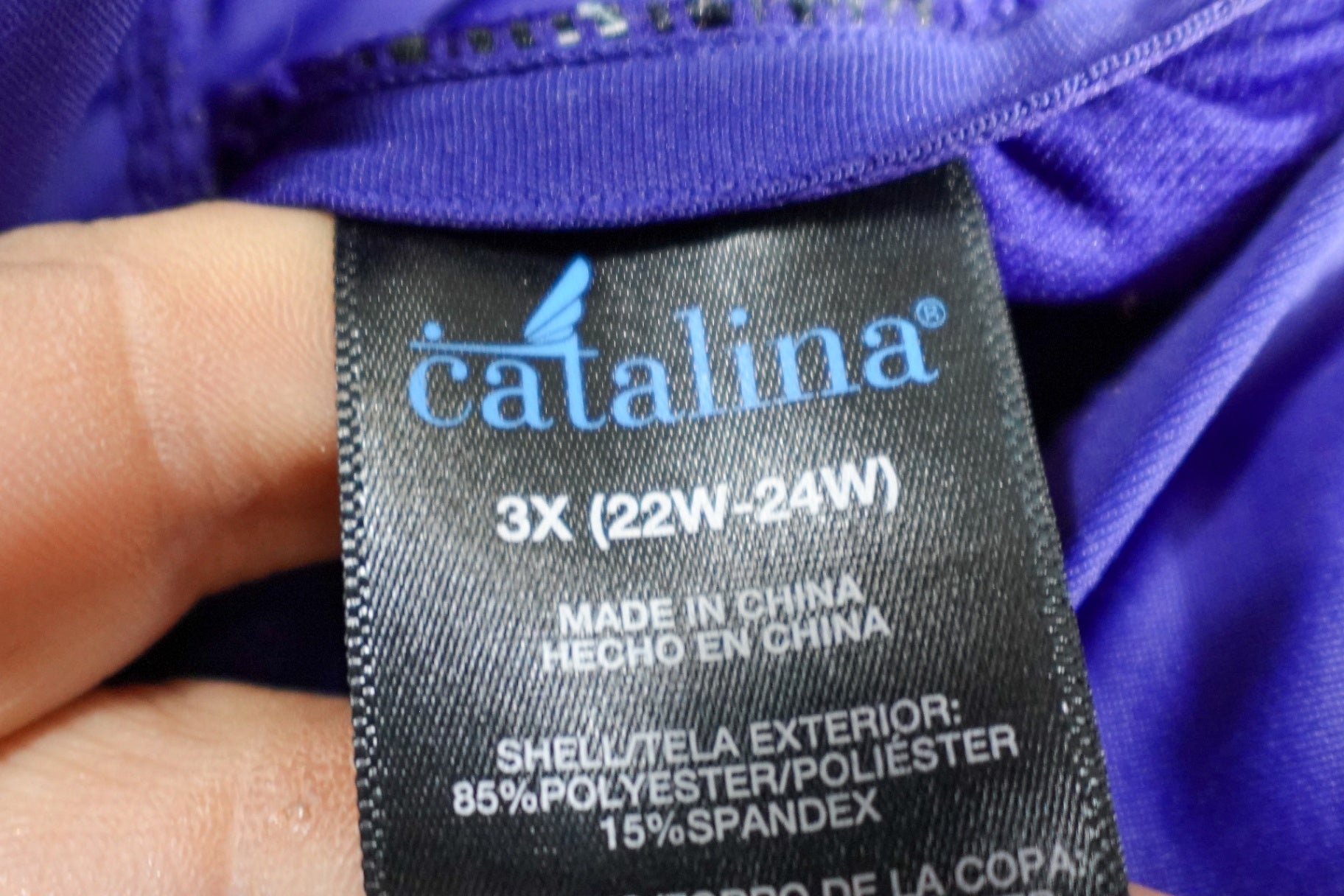 Catalina, Swim Top, Size 22W/24W