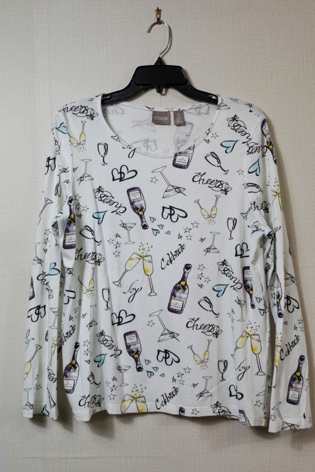 Chico's, Long Sleeves Top, Size 12/14 (Chico's 2)