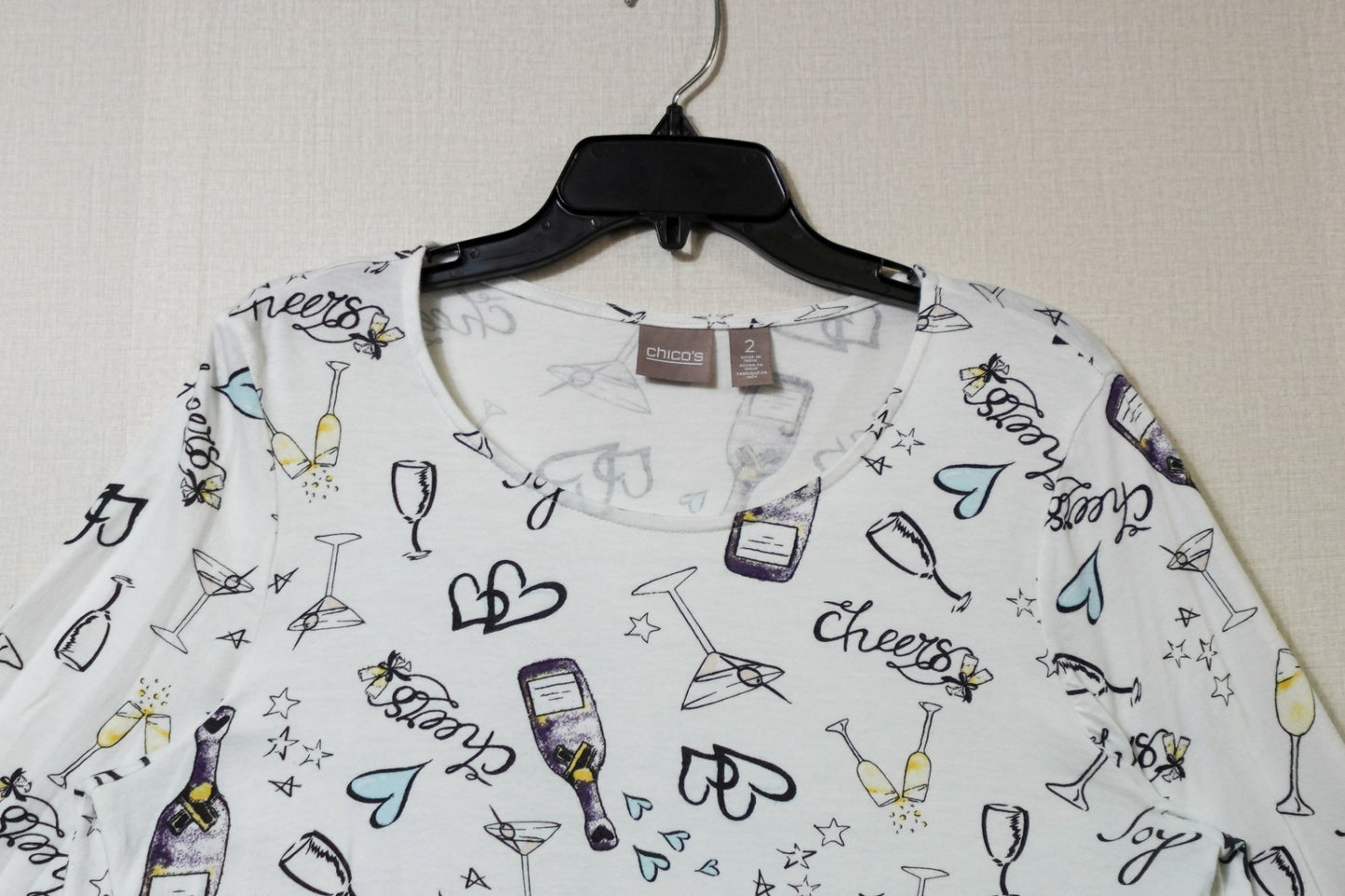 Chico's, Long Sleeves Top, Size 12/14 (Chico's 2)