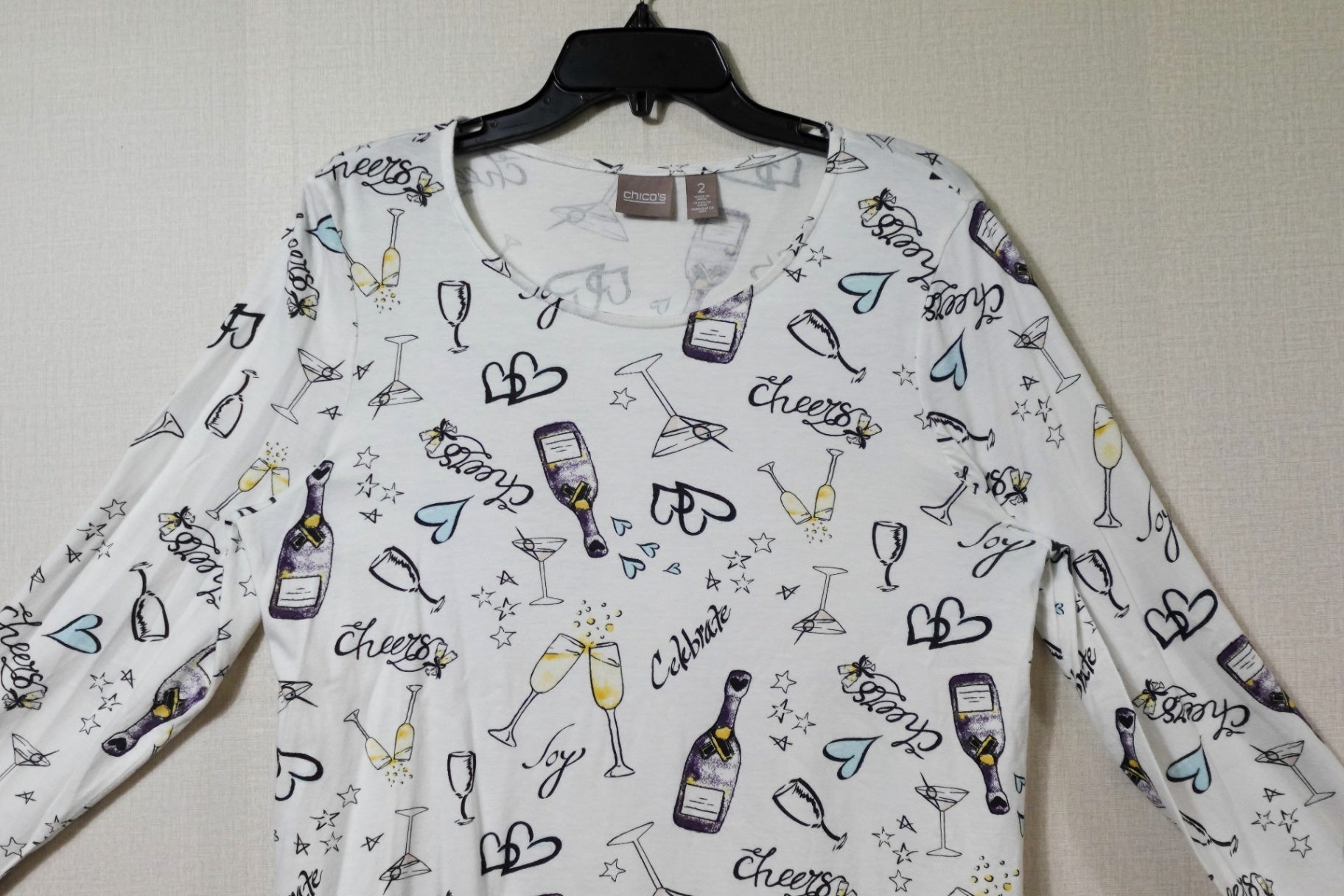 Chico's, Long Sleeves Top, Size 12/14 (Chico's 2)
