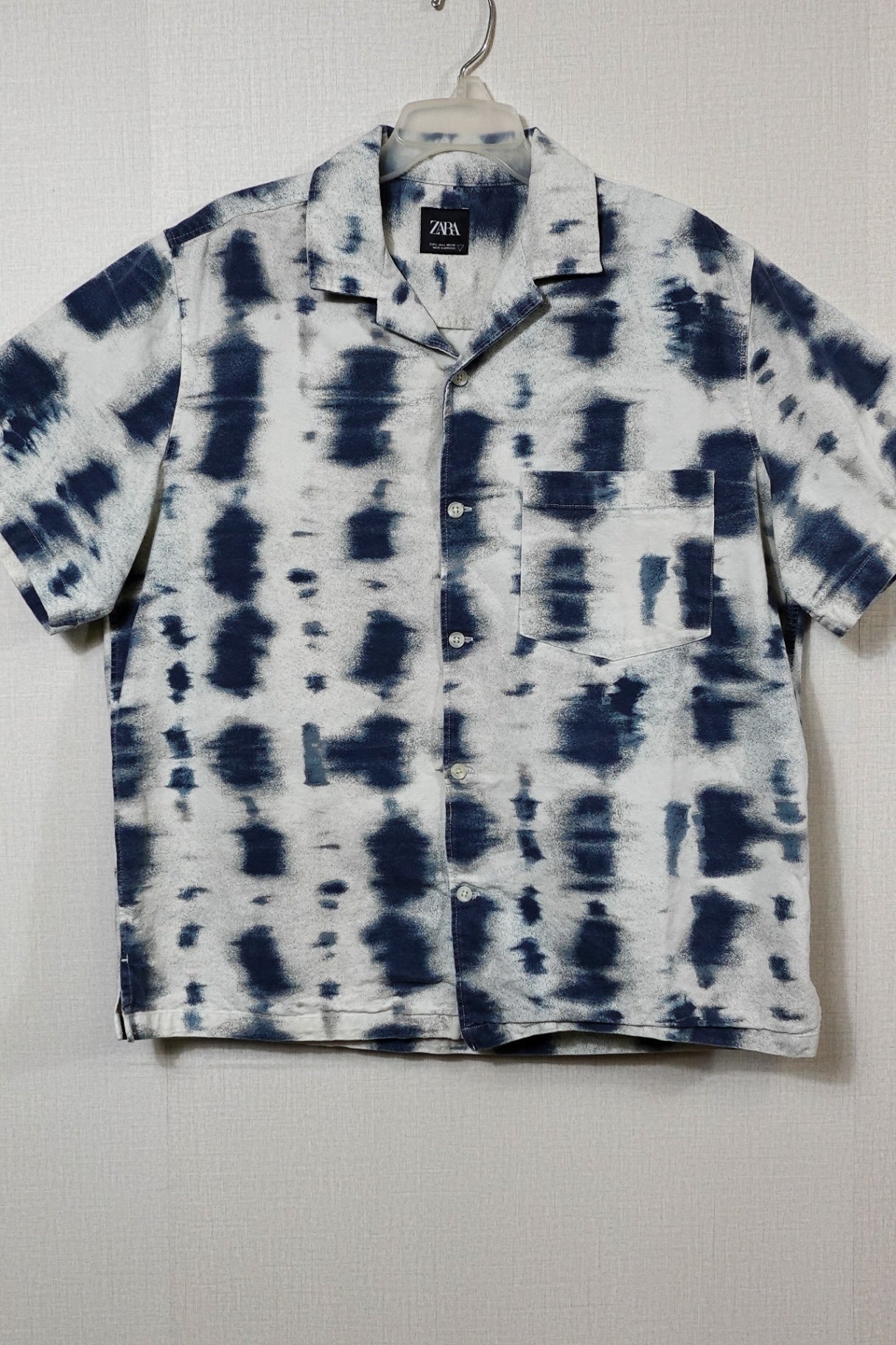 ZARA, Short Sleeved Top, Size Large