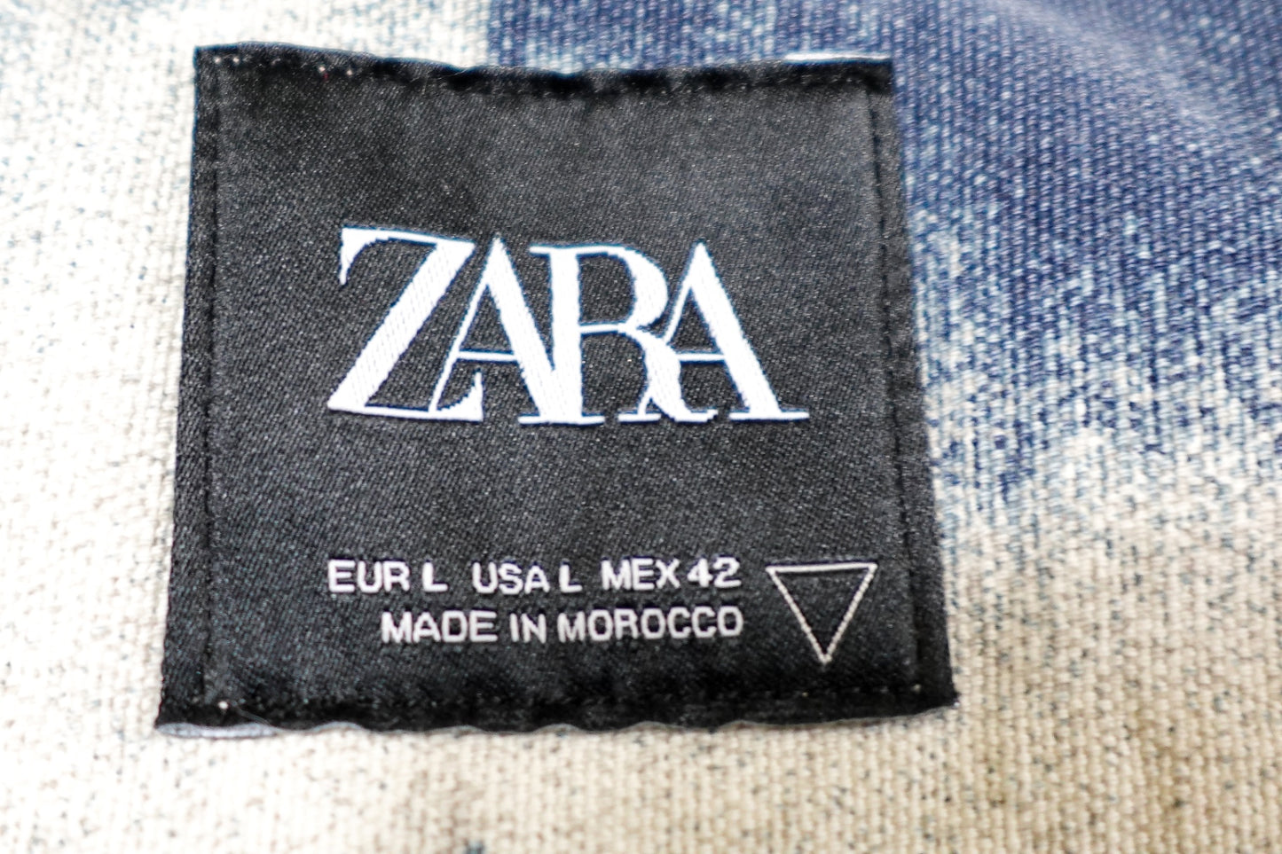 ZARA, Short Sleeved Top, Size Large