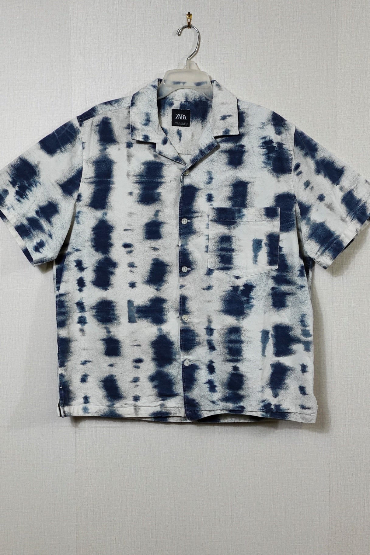 ZARA, Short Sleeved Top, Size Large