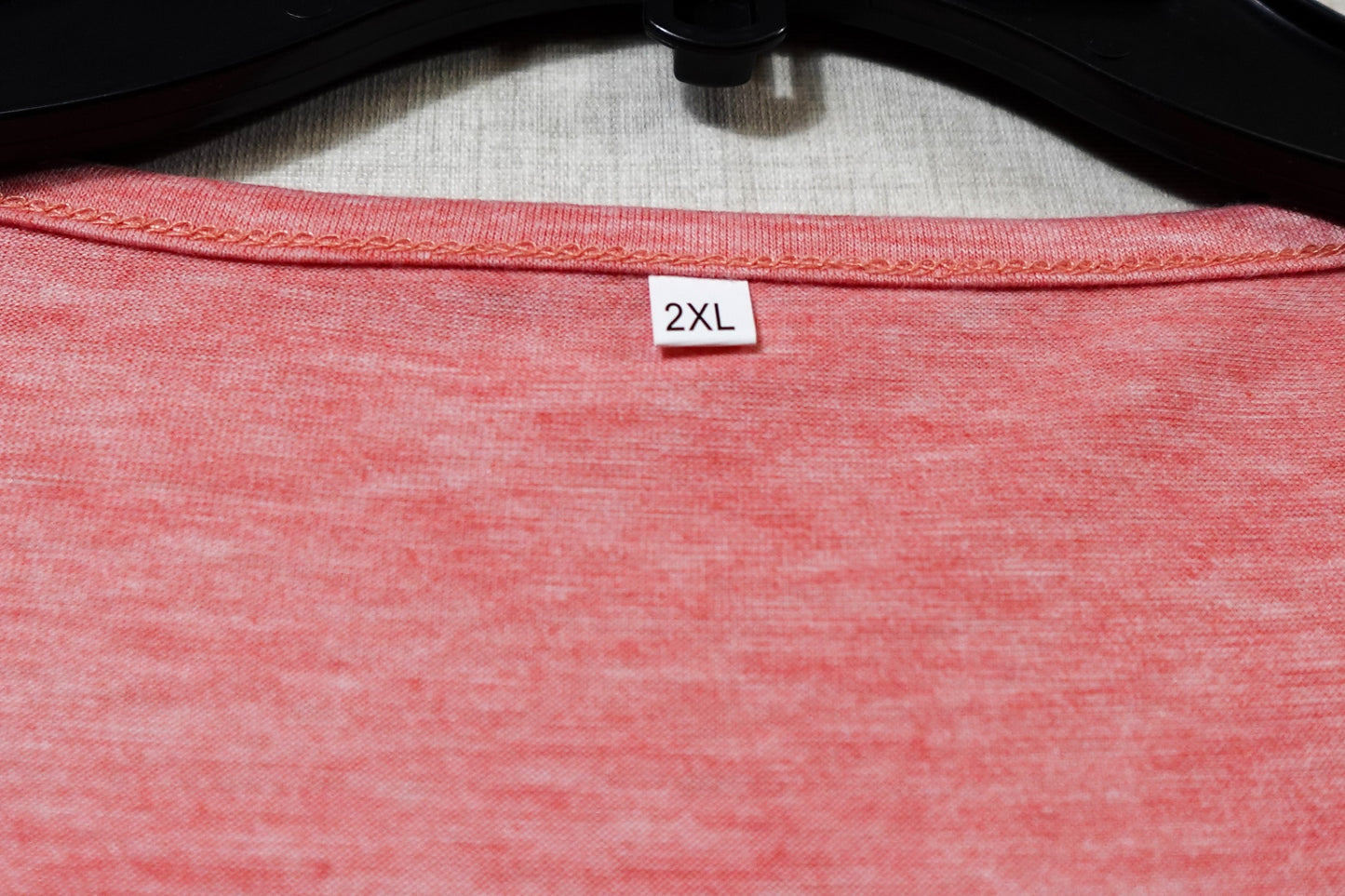 (No Label), 3/4 Sleeve Top, Size 2XL
