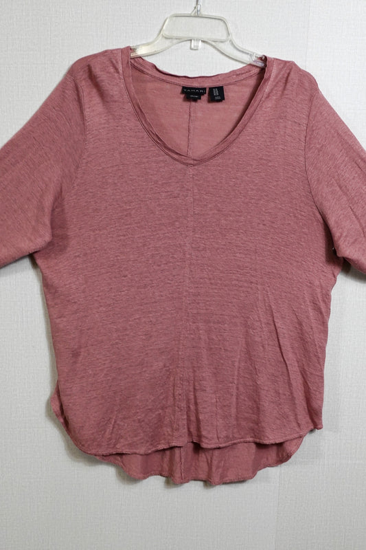 Tahari, 3/4 Sleeve Top, Size 1X