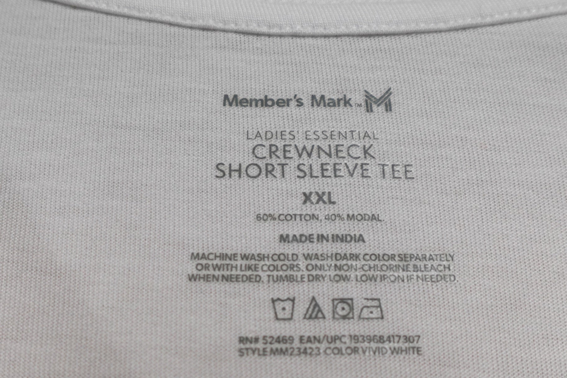 Member's Mark, Short Sleeved Top, Size 2XL