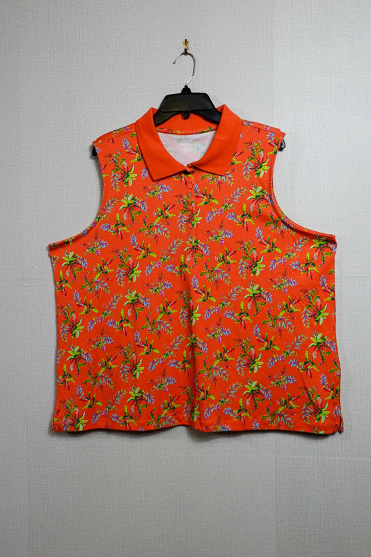 LANDS' END, Sleeveless top, Size 2X