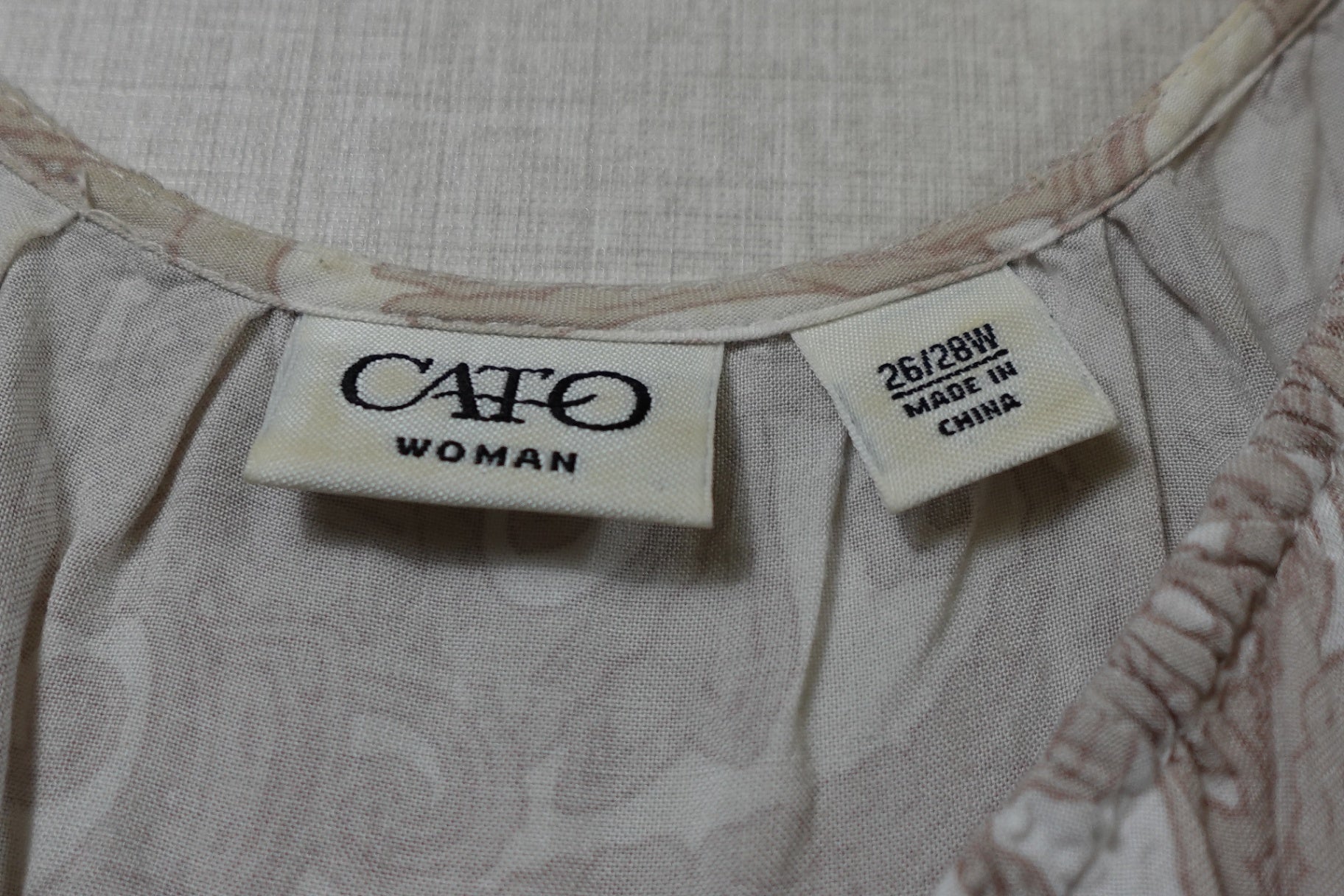 Cato, Dress, Size rayon?