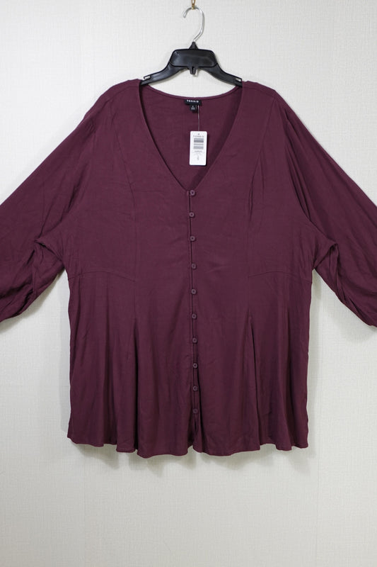 Torrid, New Long Sleeve Tunic , Size 4X