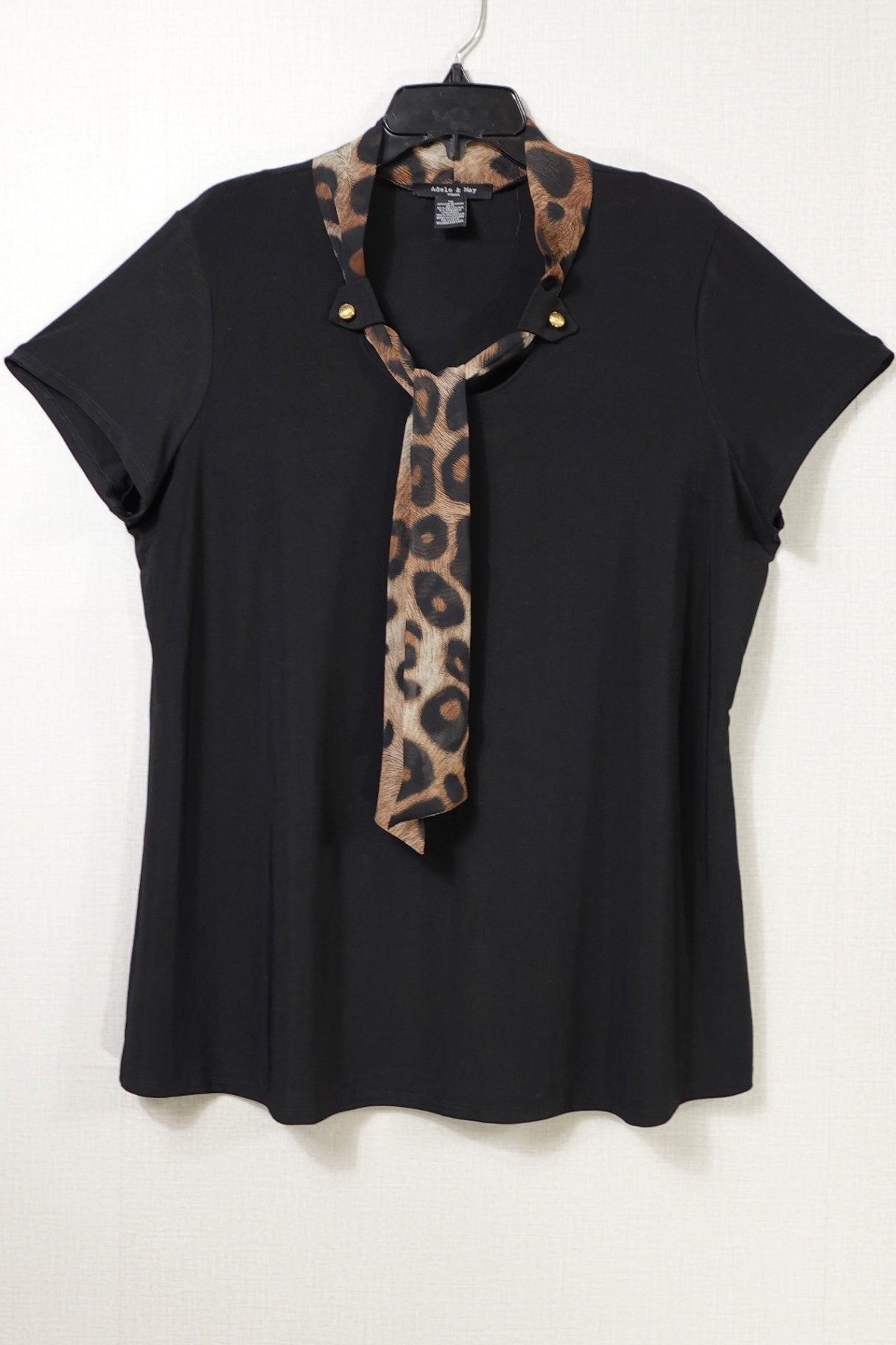 Adele & May, Short Sleeved Top, Size XL (1X)