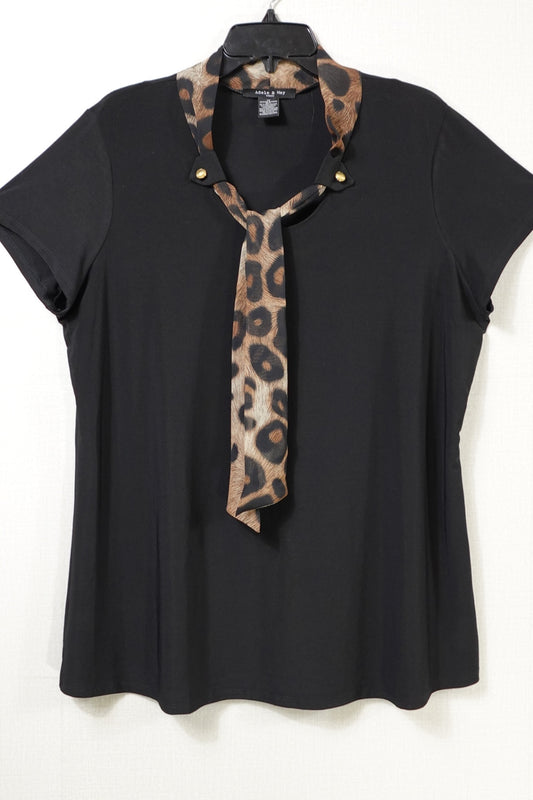 Adele & May, Short Sleeved Top, Size XL (1X)