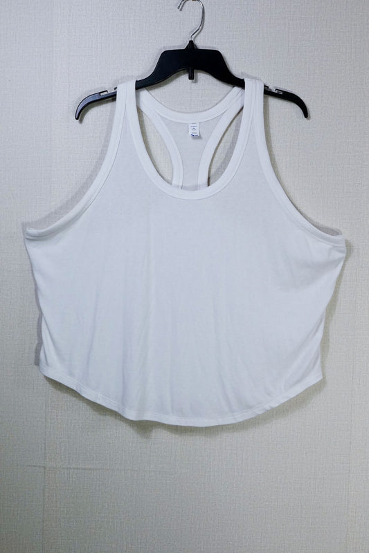 Ultralite, Cropped Tank Top, Size 3X