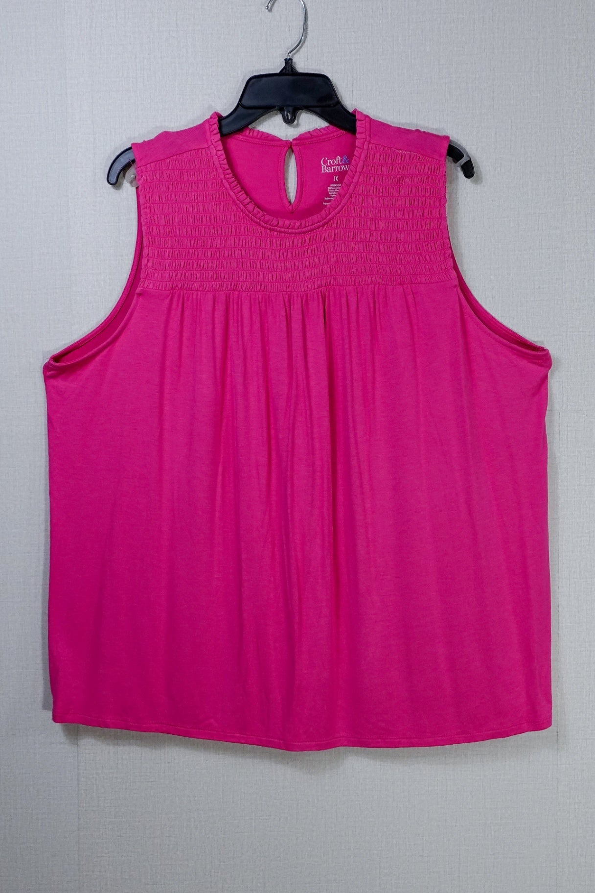 Croft & Barrow, Sleeveless top, Size 1X