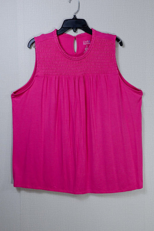 Croft & Barrow, Sleeveless top, Size 1X