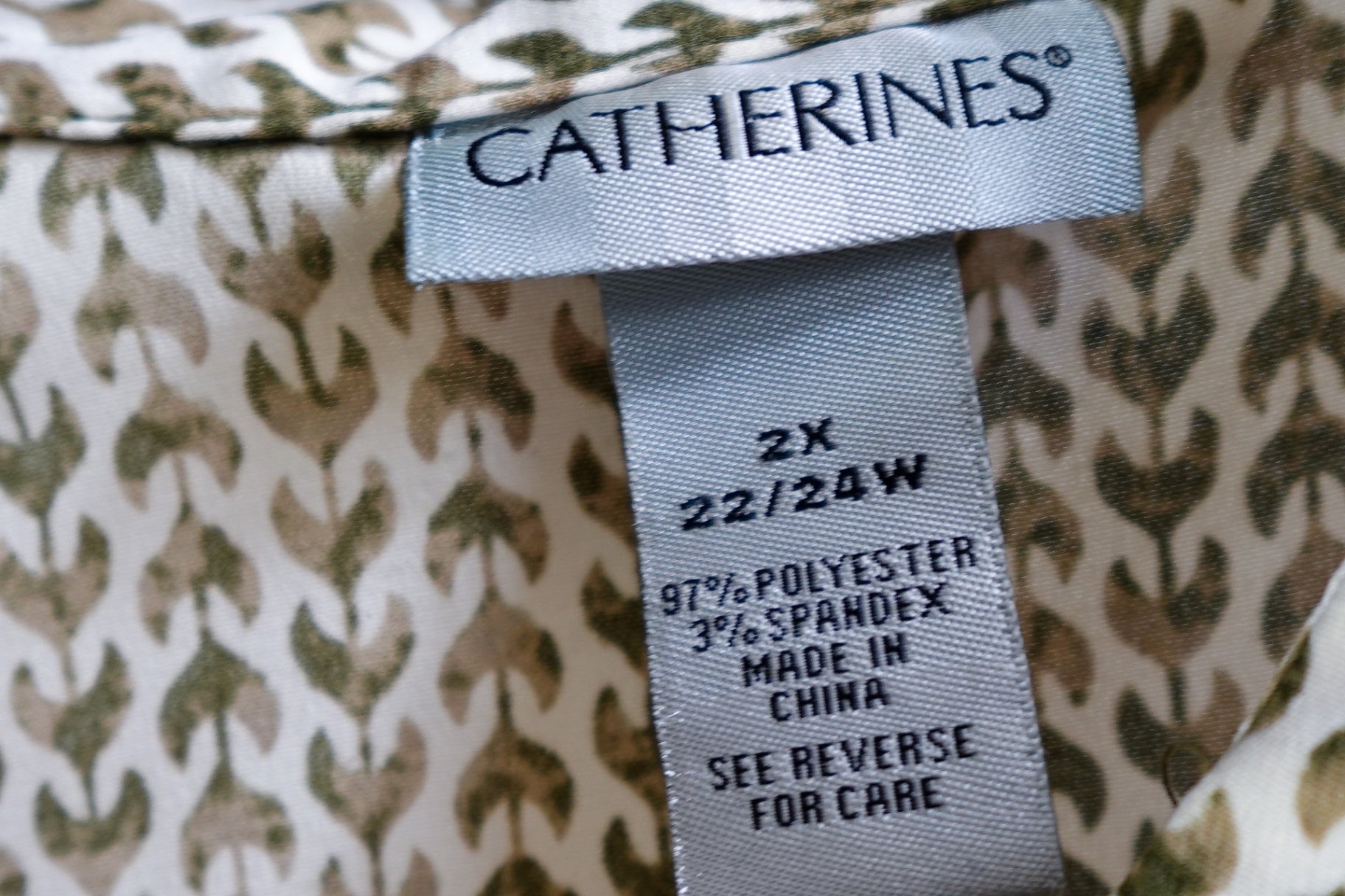Catherine's, Short Sleeved Top, Size 22/24W