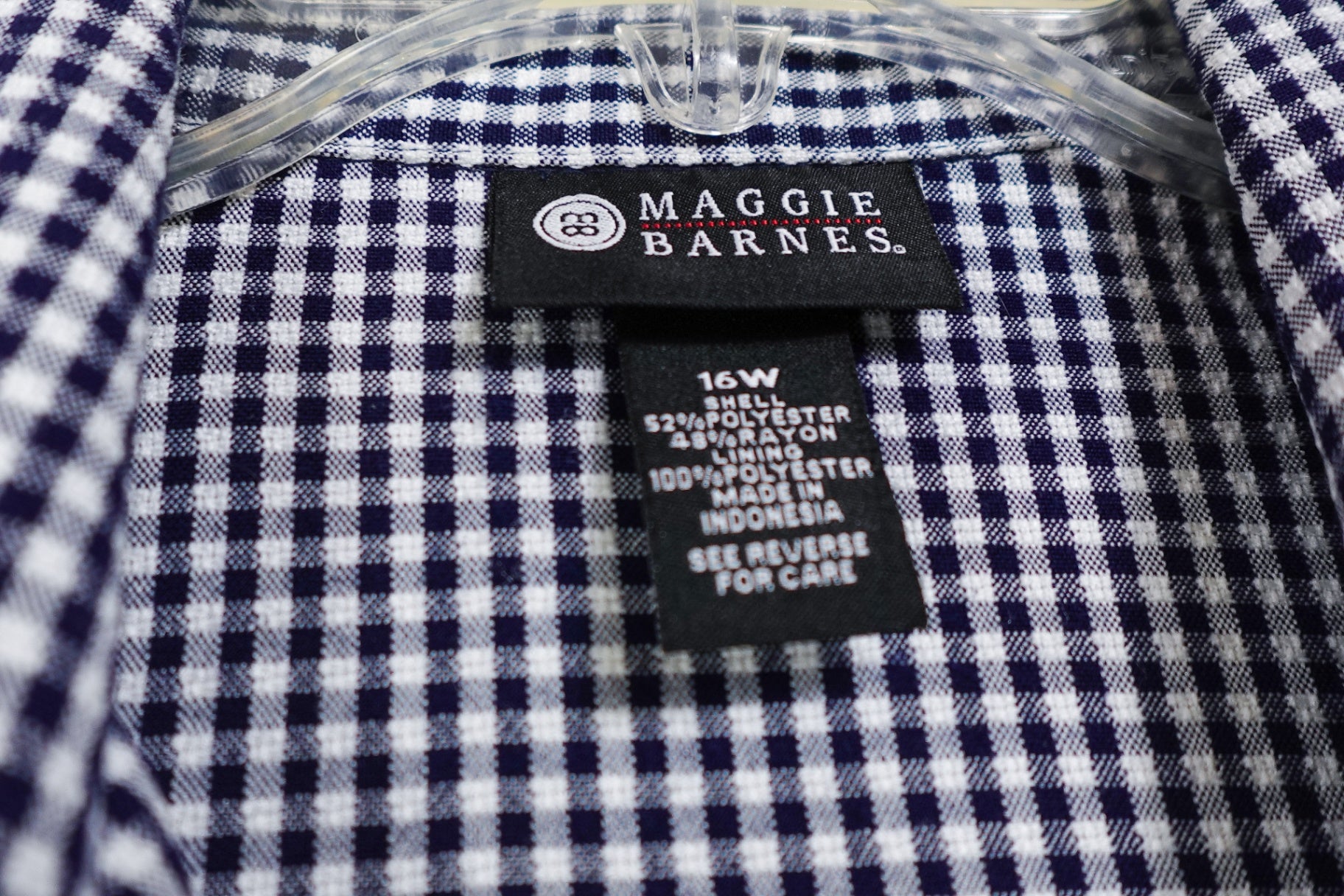 Maggie Barnes, Shorts Sleeve Top, Size 16W