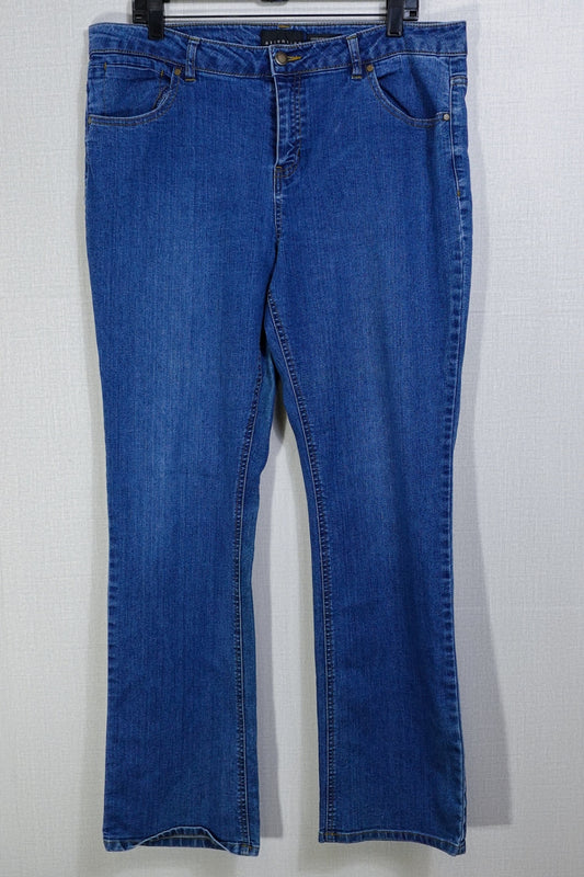 Attention , Jeans bootcut Contemporary fit, Size 14