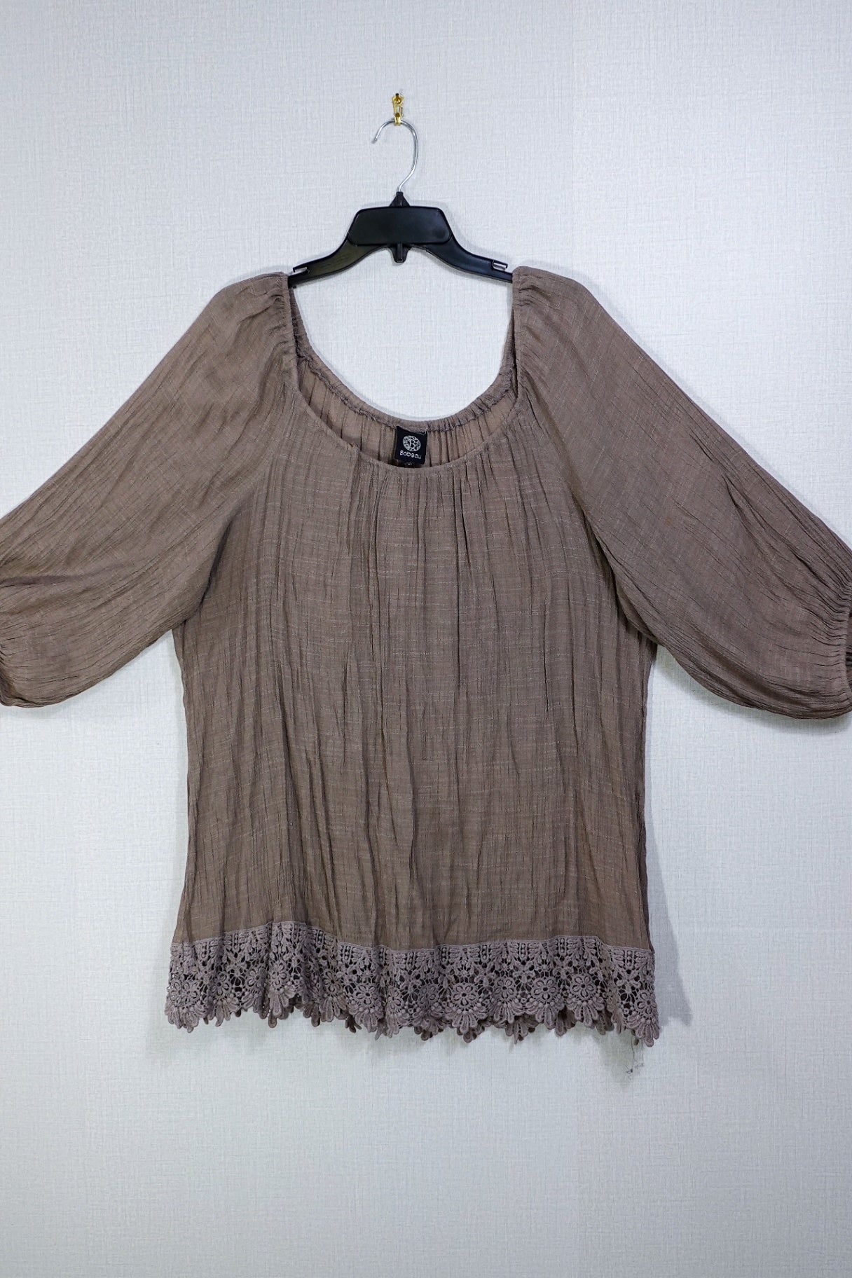 Bobeau, Long Sleeves Top, Size XL/2X