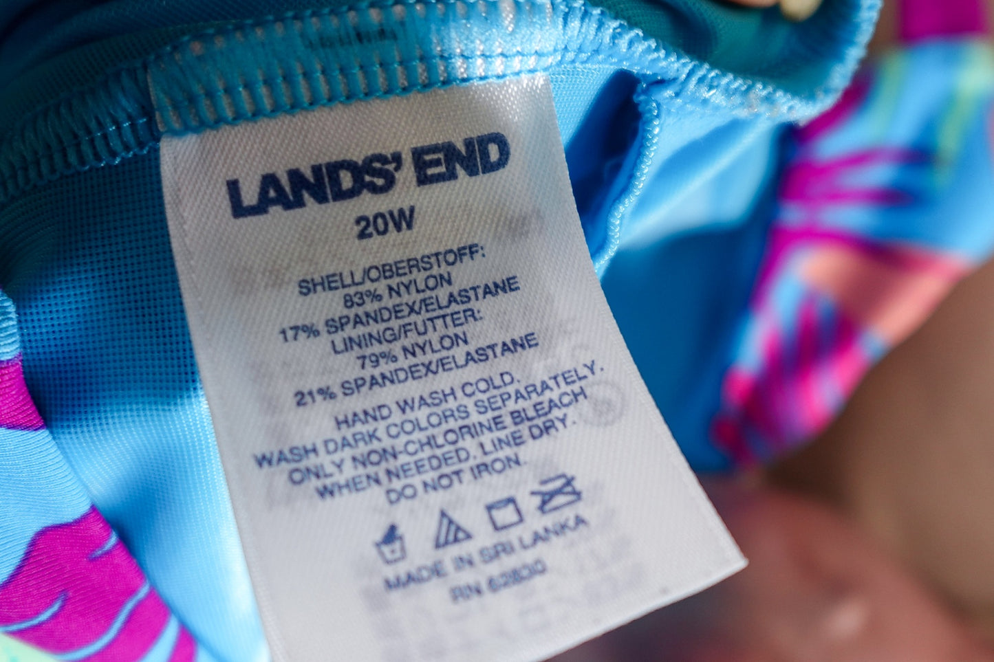 Lands End, Swimsuit, Size 20W