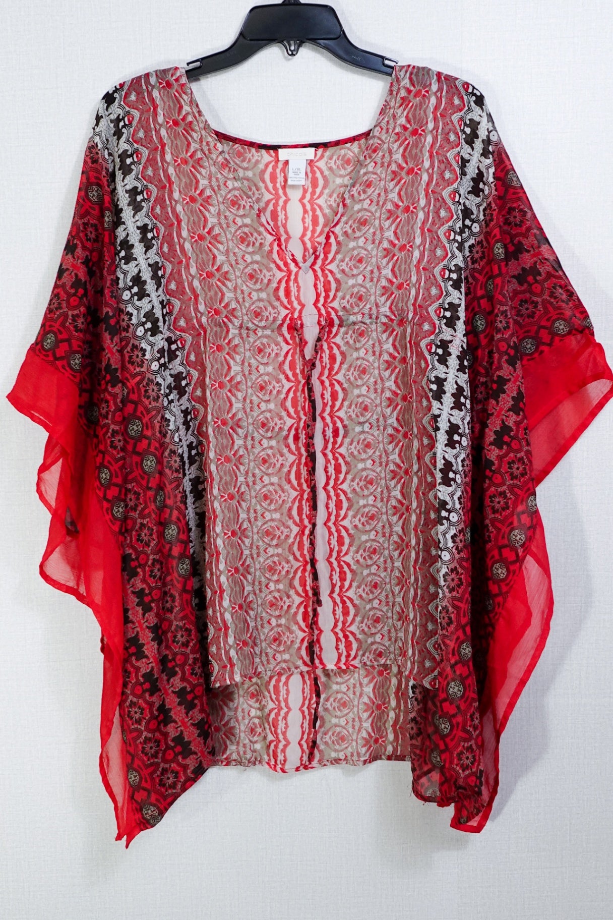 Chico's, Kaftan Top, Size L/XL