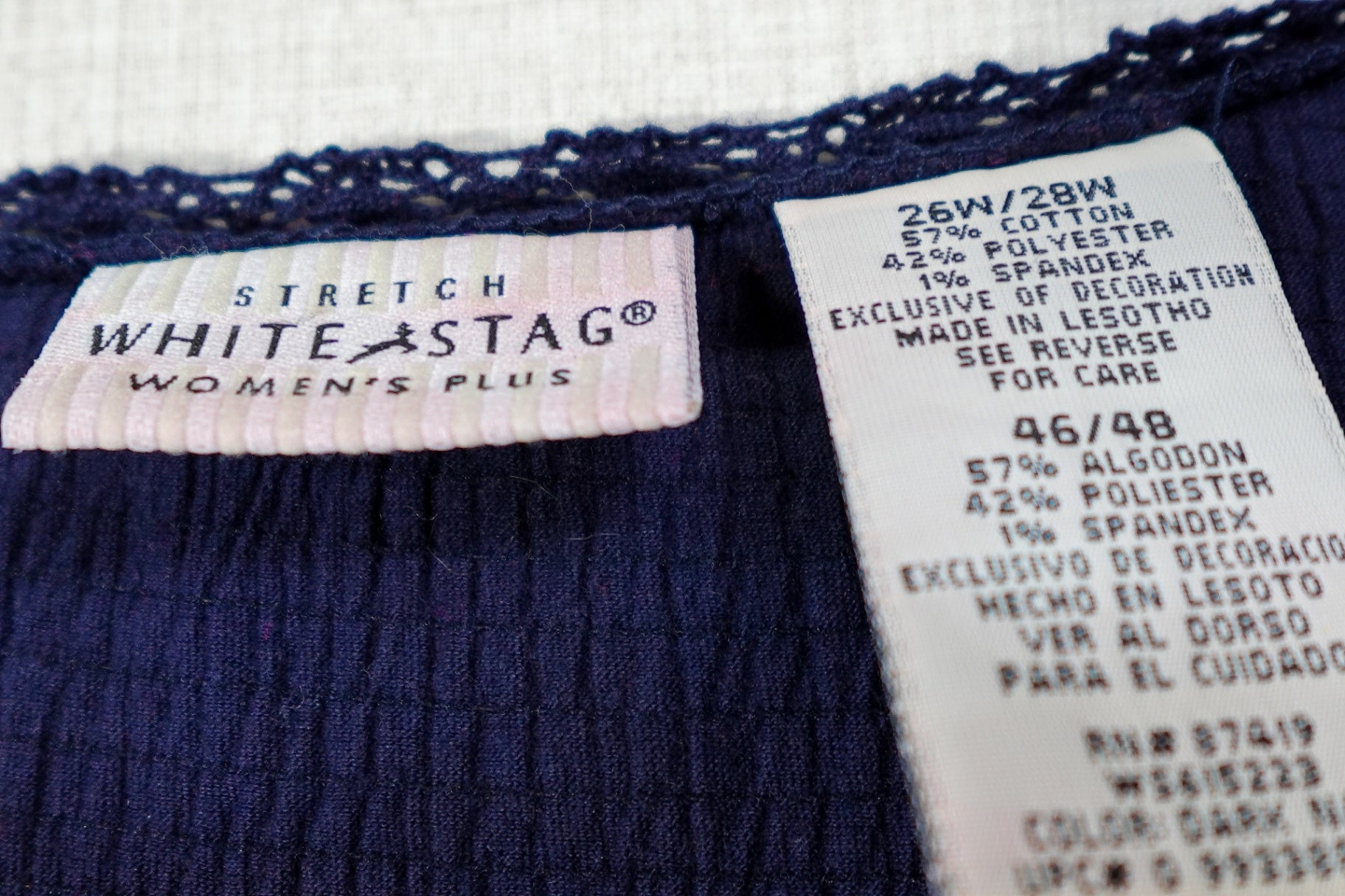 White Stag, 3/4 Sleeve Top, Size 26/28W