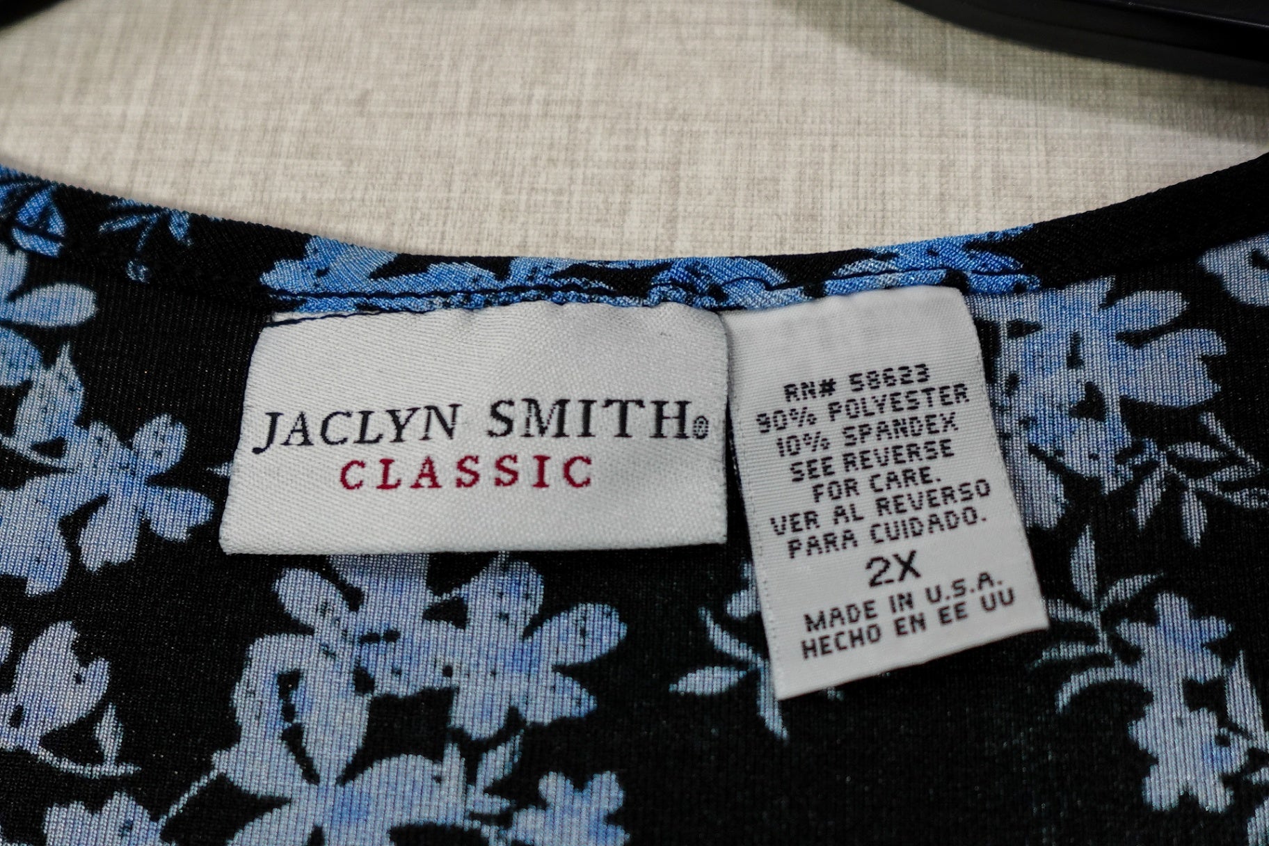 Jaclyn Smith, Short Sleeved Top, Size 2X