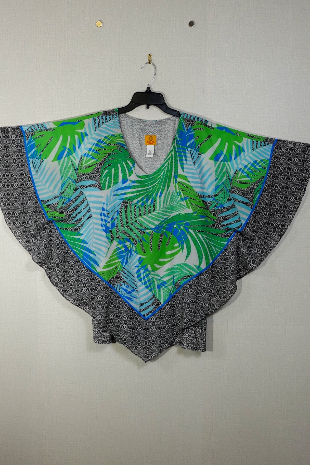 Ruby Rd, Kaftan Top, Size 2X