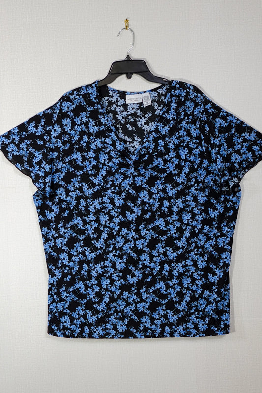 Jaclyn Smith, Short Sleeved Top, Size 2X