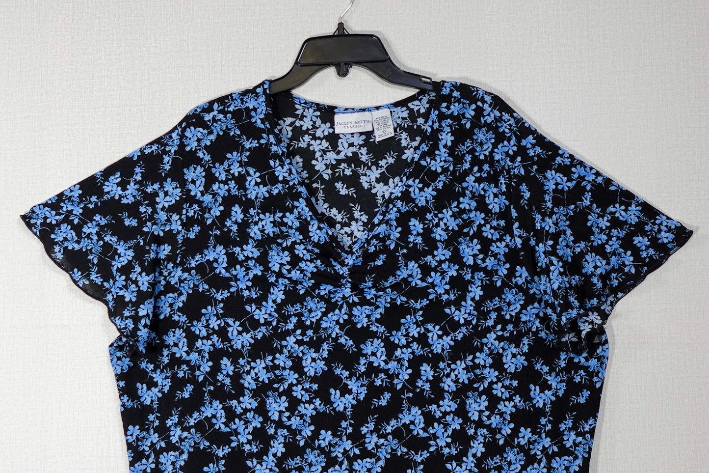 Jaclyn Smith, Short Sleeved Top, Size 2X