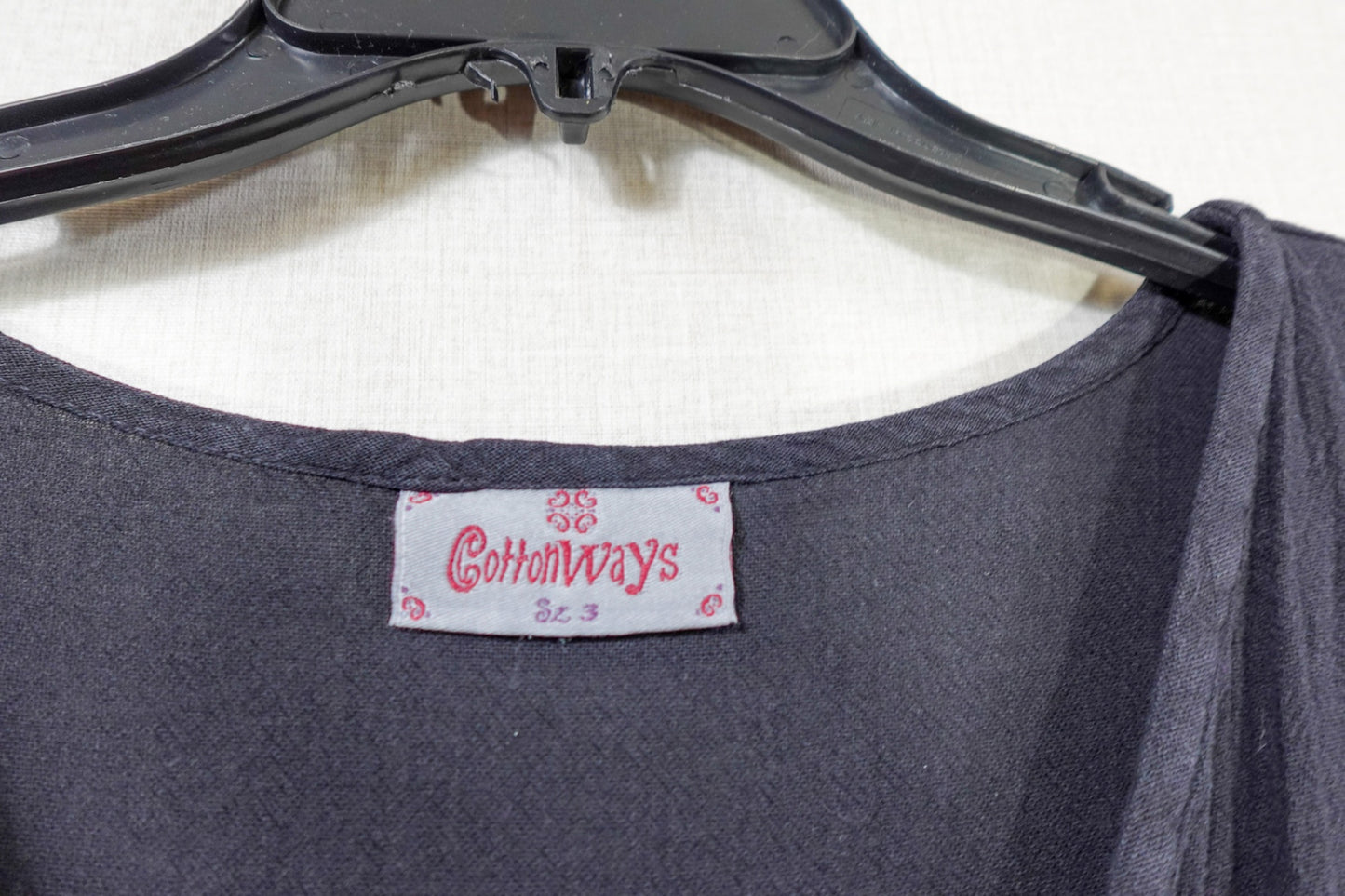 CottonWays, Dress, 2X (label says 3X, but runs small), Cotton