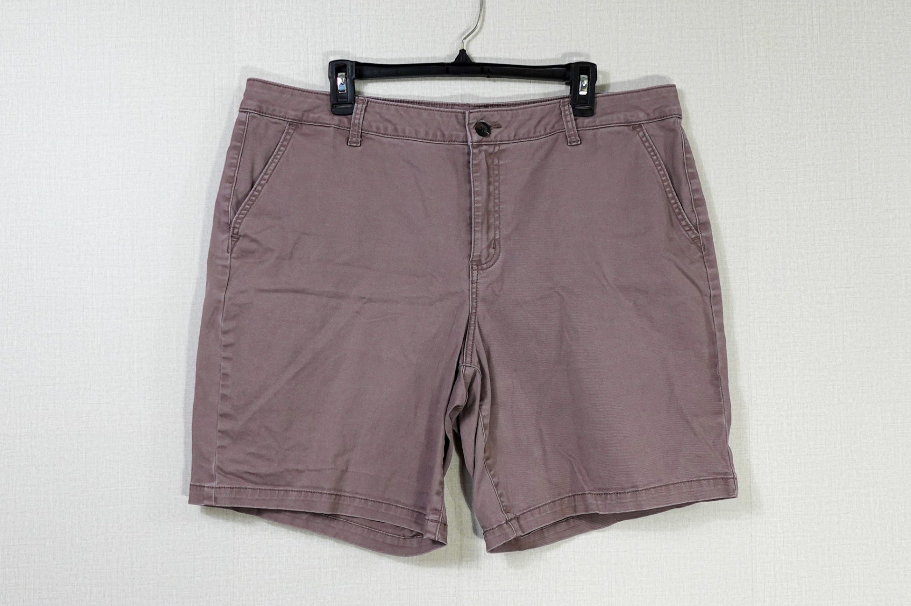 ana, Mid-rise Bermuda shorts, 18, cotton