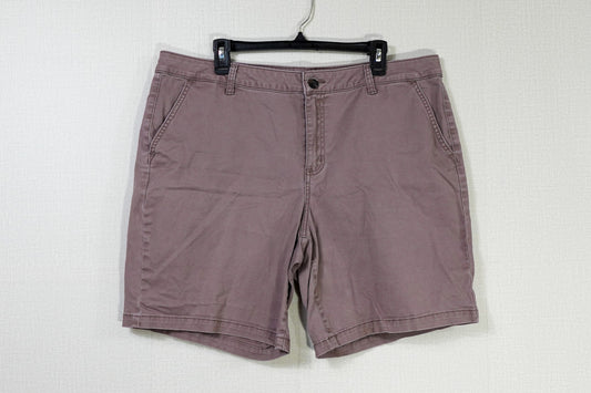 ana, Mid-rise Bermuda shorts, 18, cotton