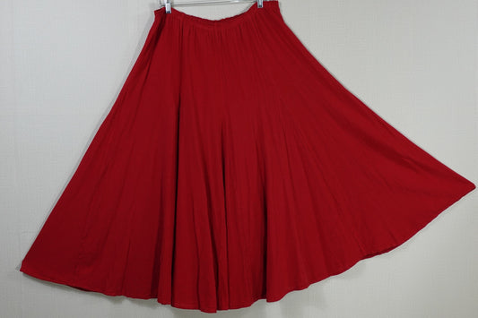 CottonWays, Flowy Maxi Skirt , Size 4X