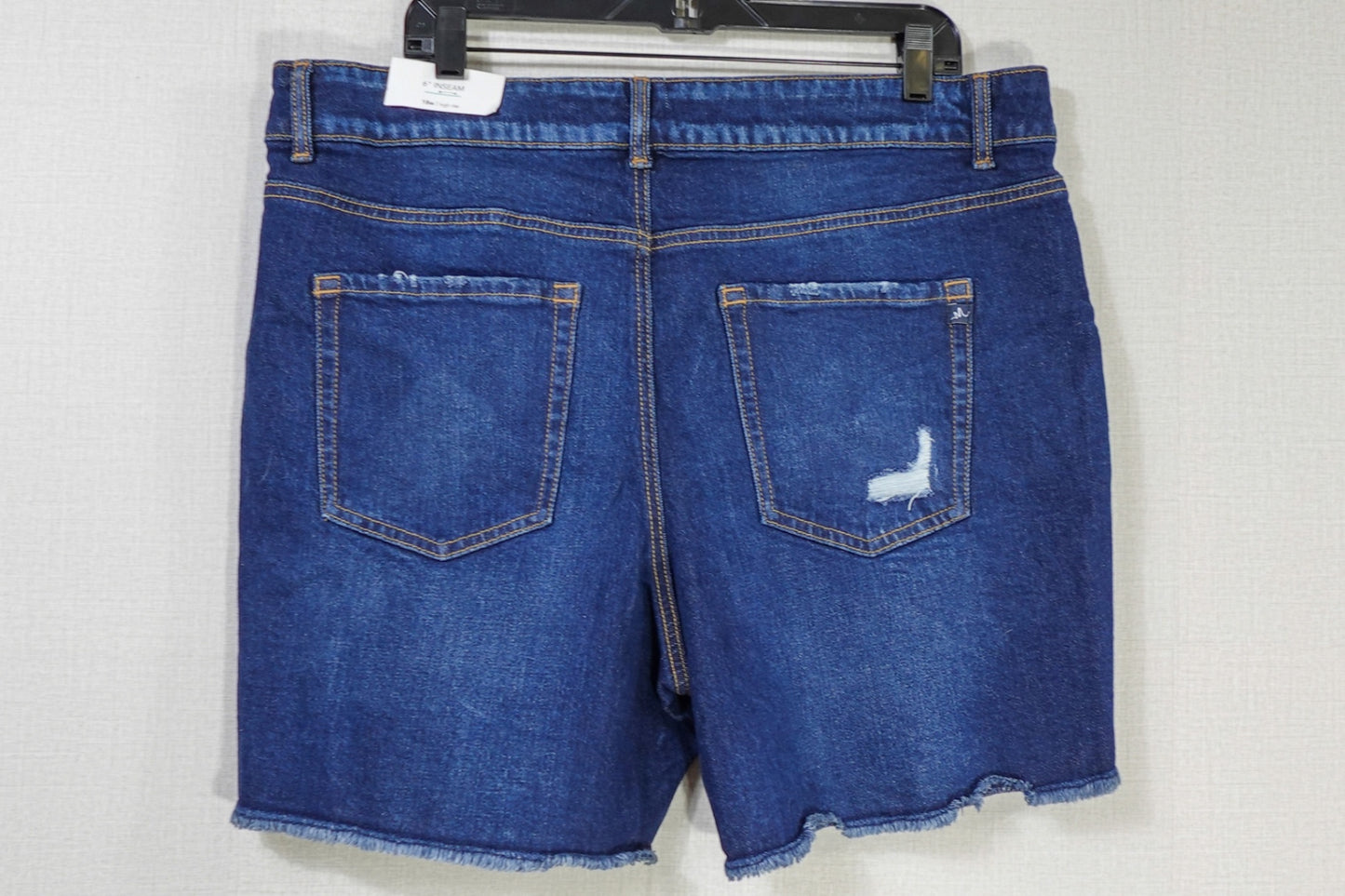 Maurices, New High-Rise Shorts, 18W, Polyester cotton blend