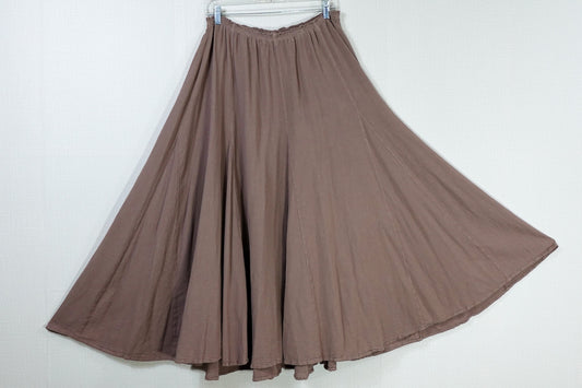 CottonWays, Flowy Maxi Skirt , Size 3X