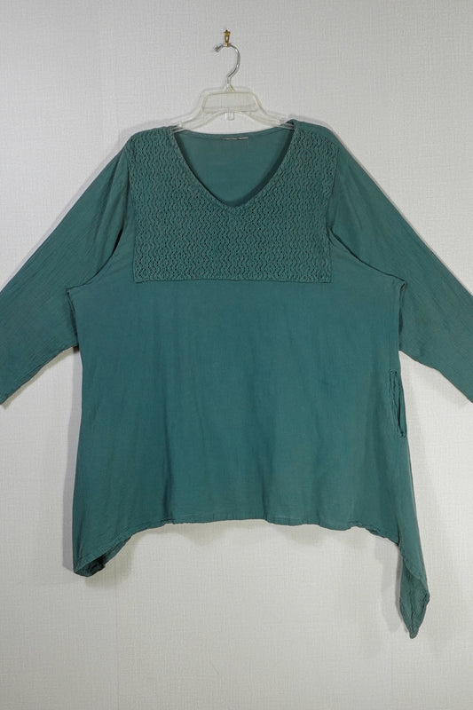CottonWays, 3/4 SLEEVE TOP , Size 4X
