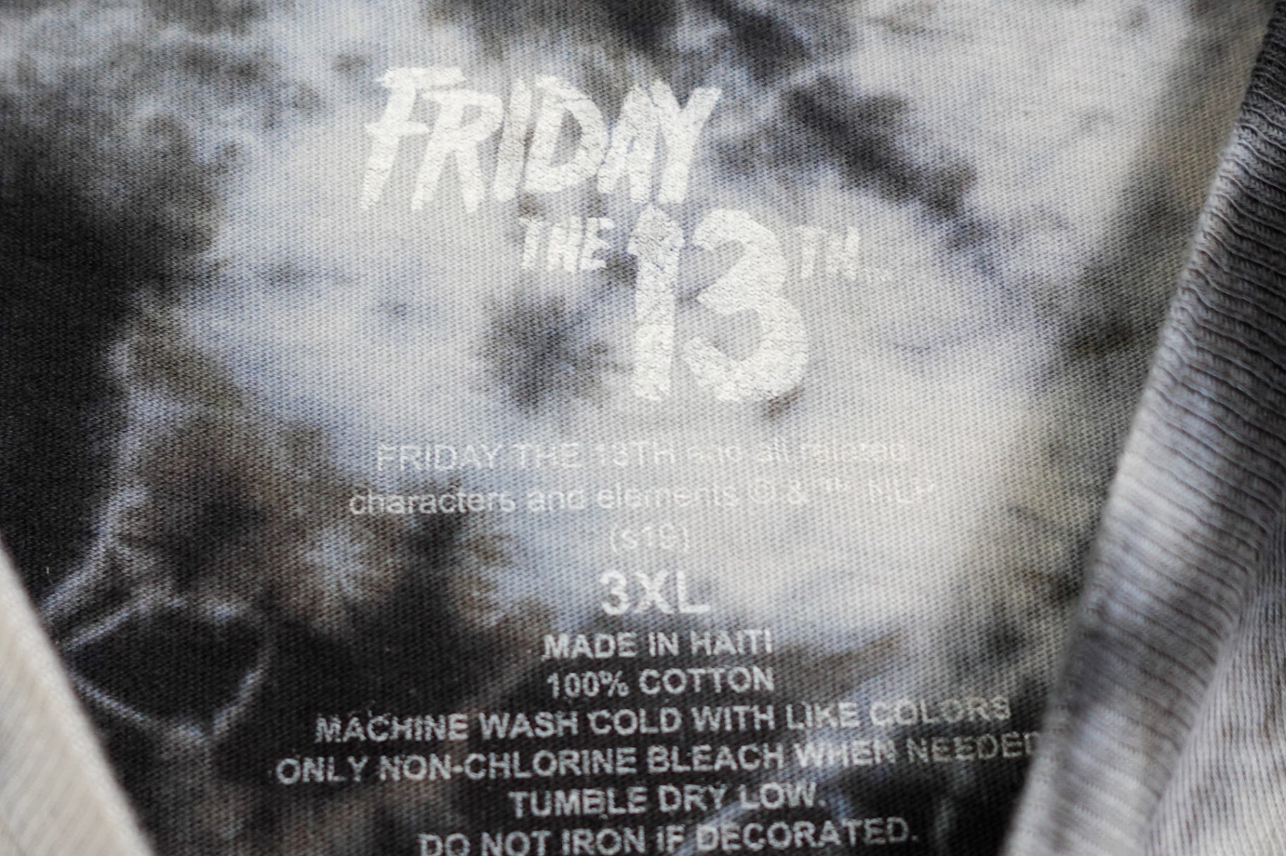 Friday The 13th, Short Sleeved Top, 3X, Cotton