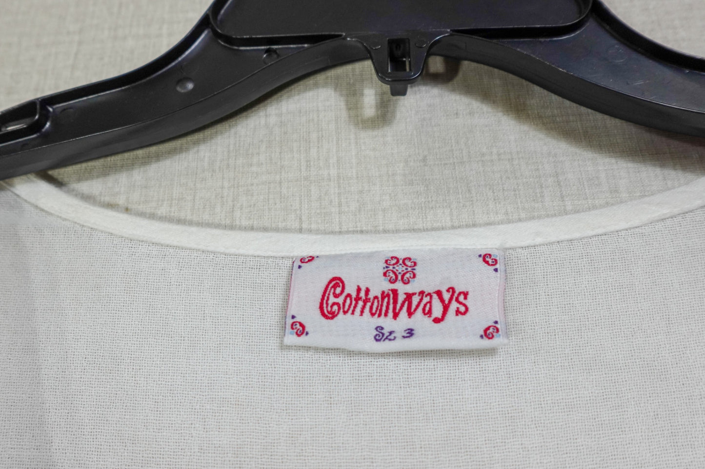 CottonWays, Dress, 2X (label says 3X, but runs small), Cotton