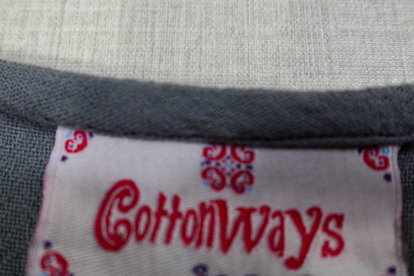 CottonWays, Dress, 2X (label says 3X, but runs small), Cotton