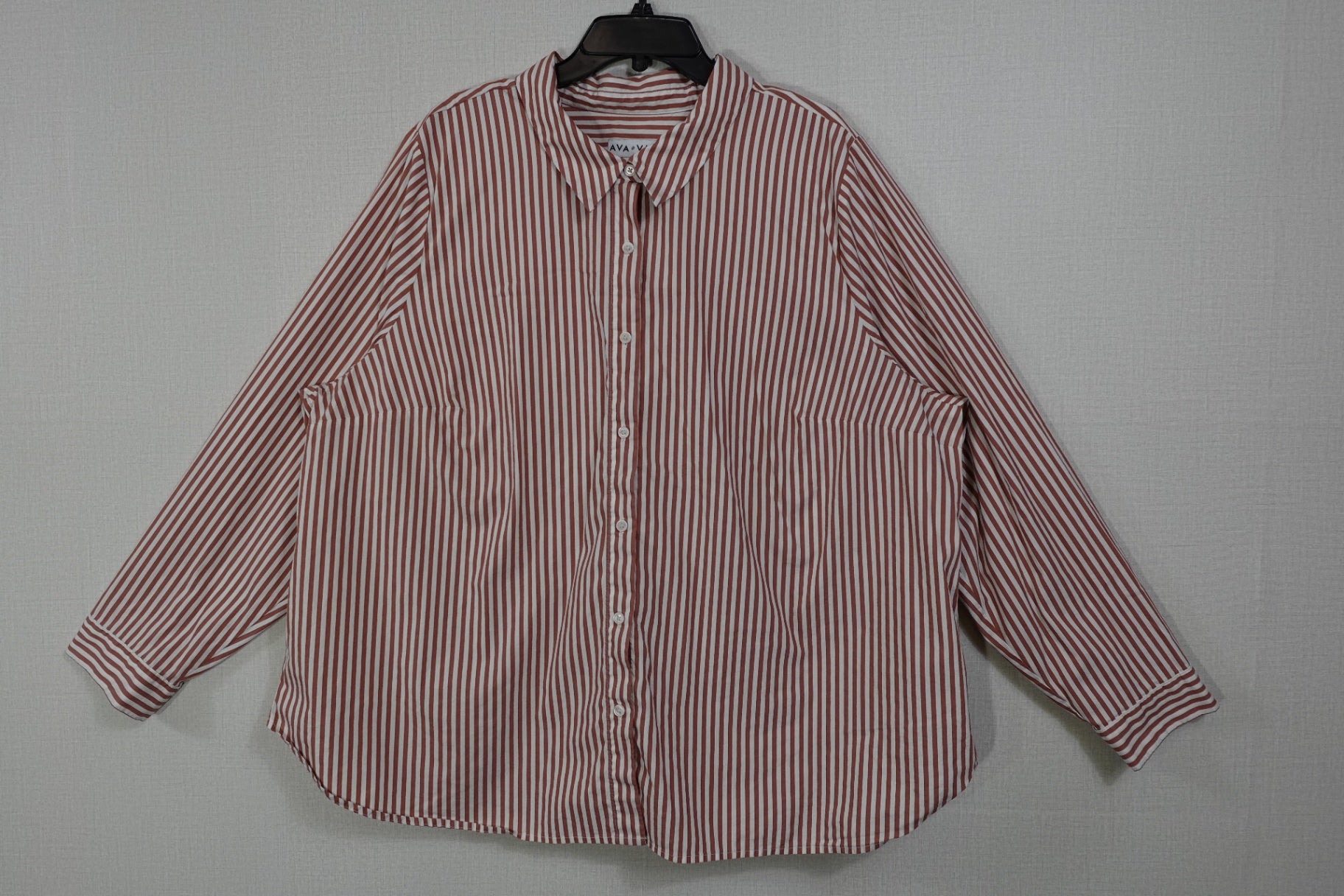 AVA & VIV, Long Sleeves Top, 3X