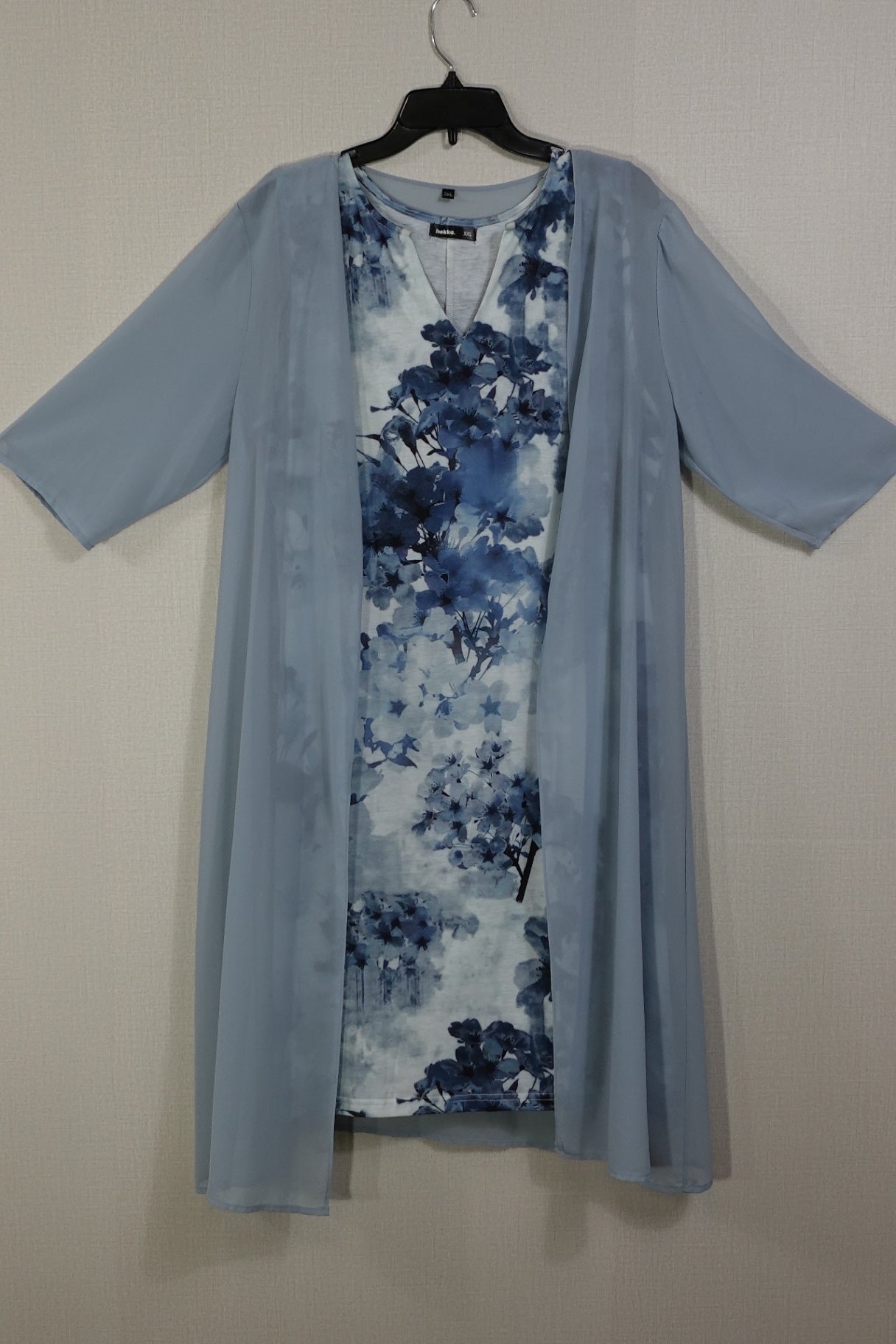 hekka., Dress with matching jacket, 2X