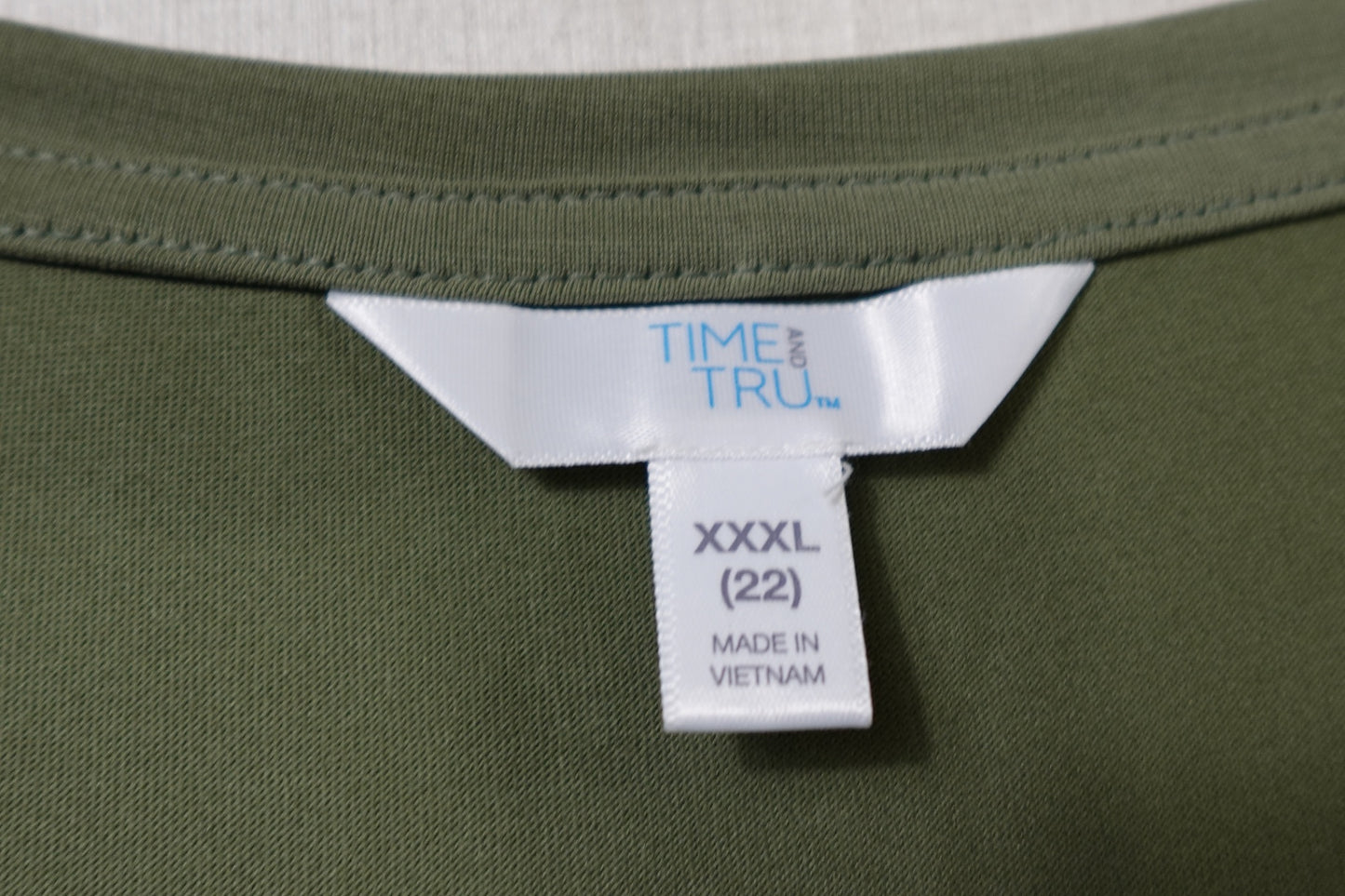 Time And Tru, SHORT SLEEVED TOP, 22