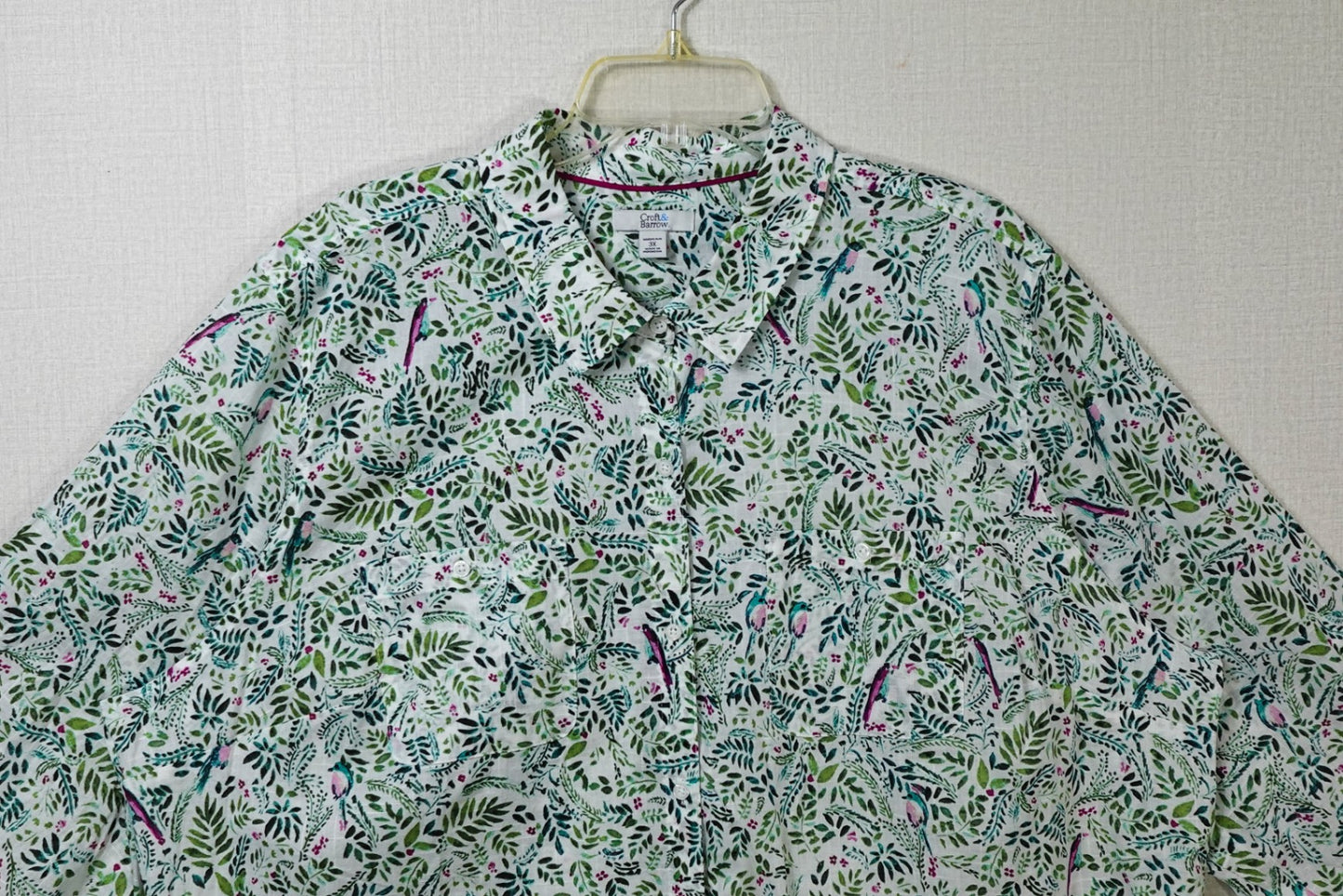Croft & Barrow, NEW 3/4 Sleeve Top, 3X