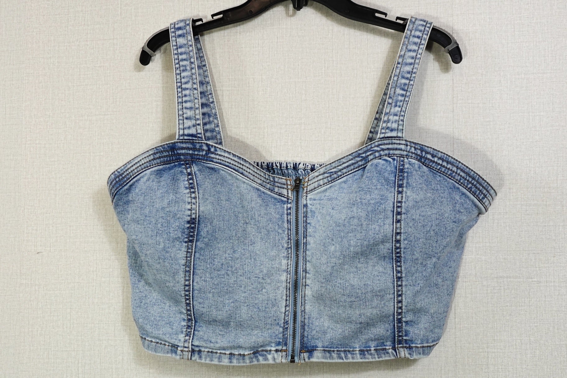 Fix this listing, Denim crop top, fix this listing