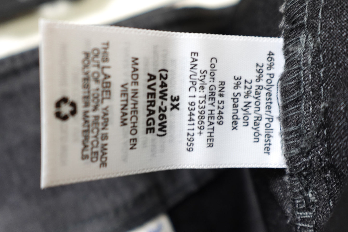 Terra & Sky, New pants, 24w/26w