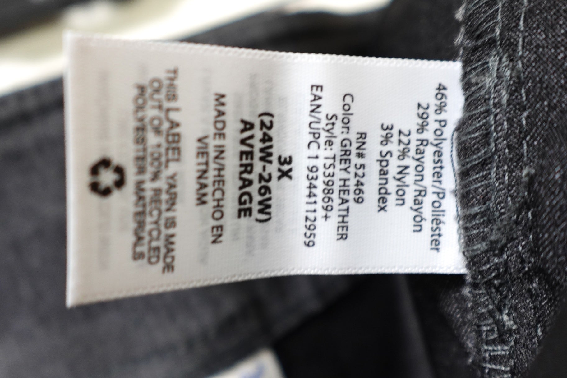 Terra & Sky, New pants, 24w/26w