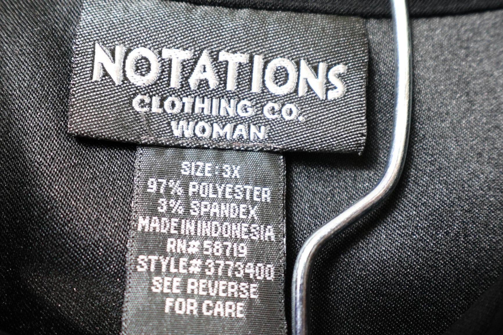 Notations, Jacket set, 3X